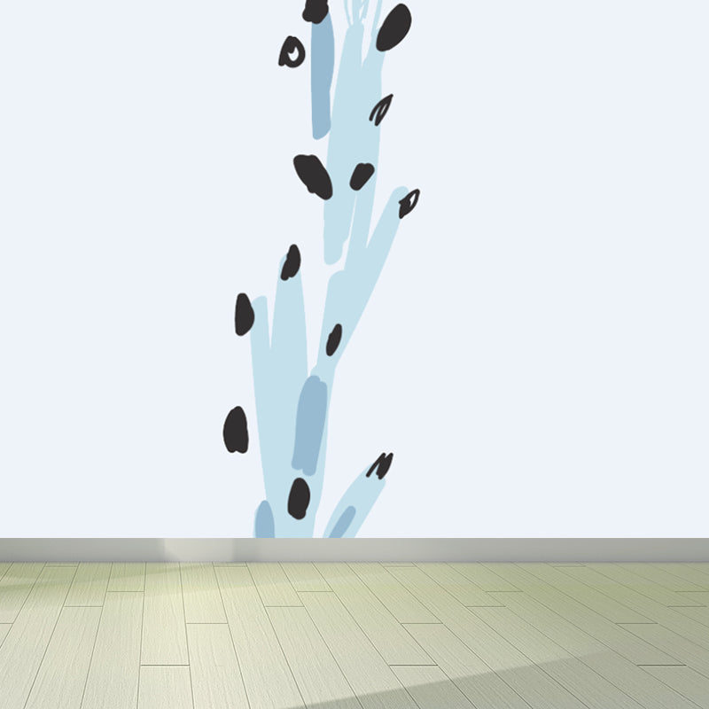 Pastel Flower-Like Mural Wallpaper Waterproofing Modern Girls Bedroom Wall Decor