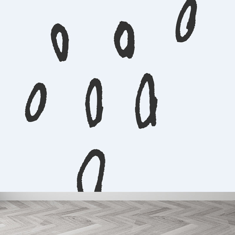 Pastel Flower-Like Mural Wallpaper Waterproofing Modern Girls Bedroom Wall Decor