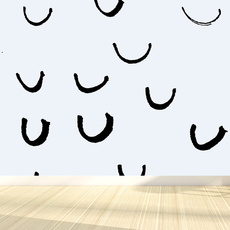 Pastel Flower-Like Mural Wallpaper Waterproofing Modern Girls Bedroom Wall Decor