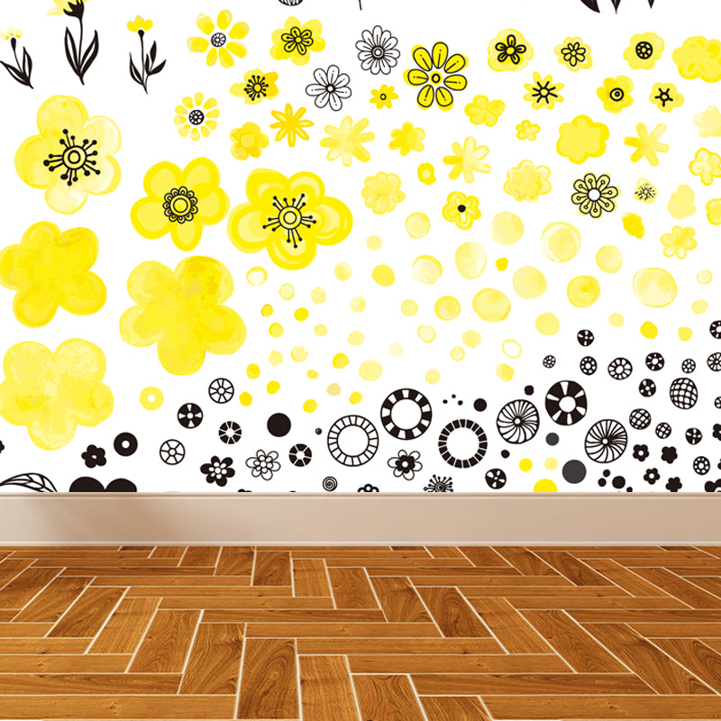 Papier peint Mural florentin de couleur douce pour la décoration, Art Mural de salon moderne