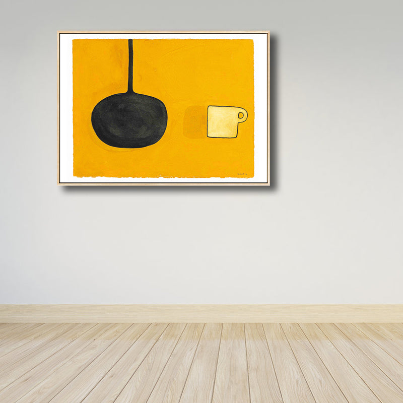 Nordic Still Life Stuff Canvas House Interior Wall Art Print in Pastel Color, Sizes Optional