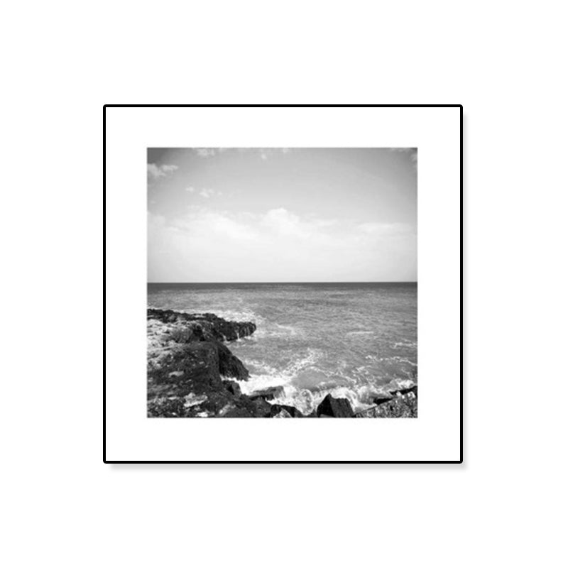 Foto Oceaan Canvas Print Donkere Kleur Moderne Muur Kunst Decor voor Huis Interieur