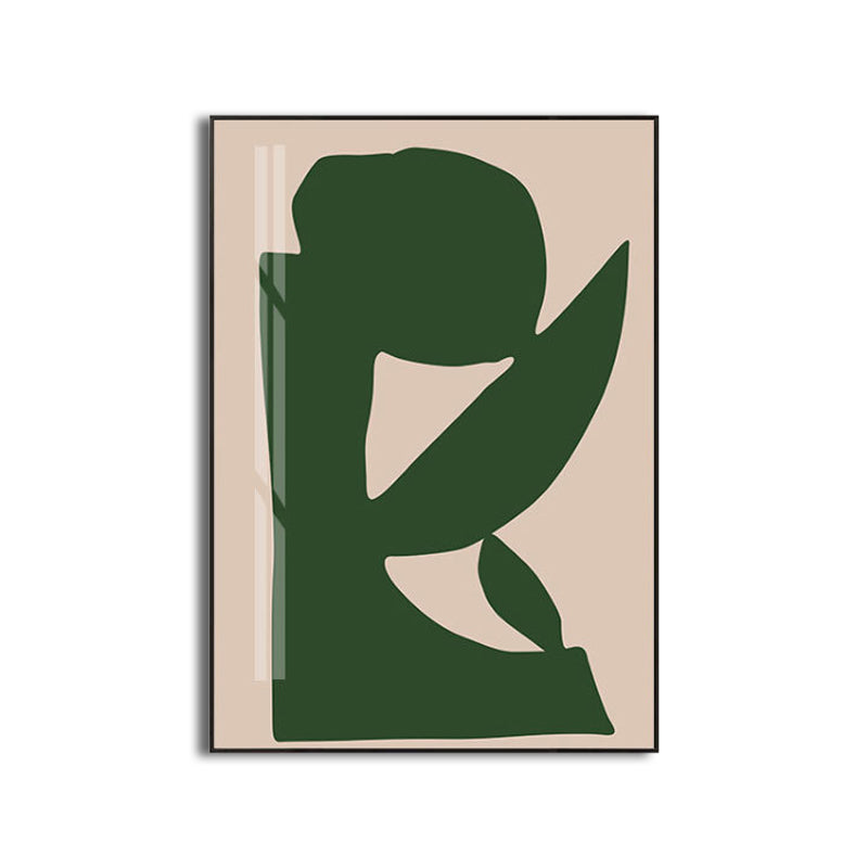 Soft Color Abstract Pattern Painting Textured Scandinavian Living Room Canvas Wall Art