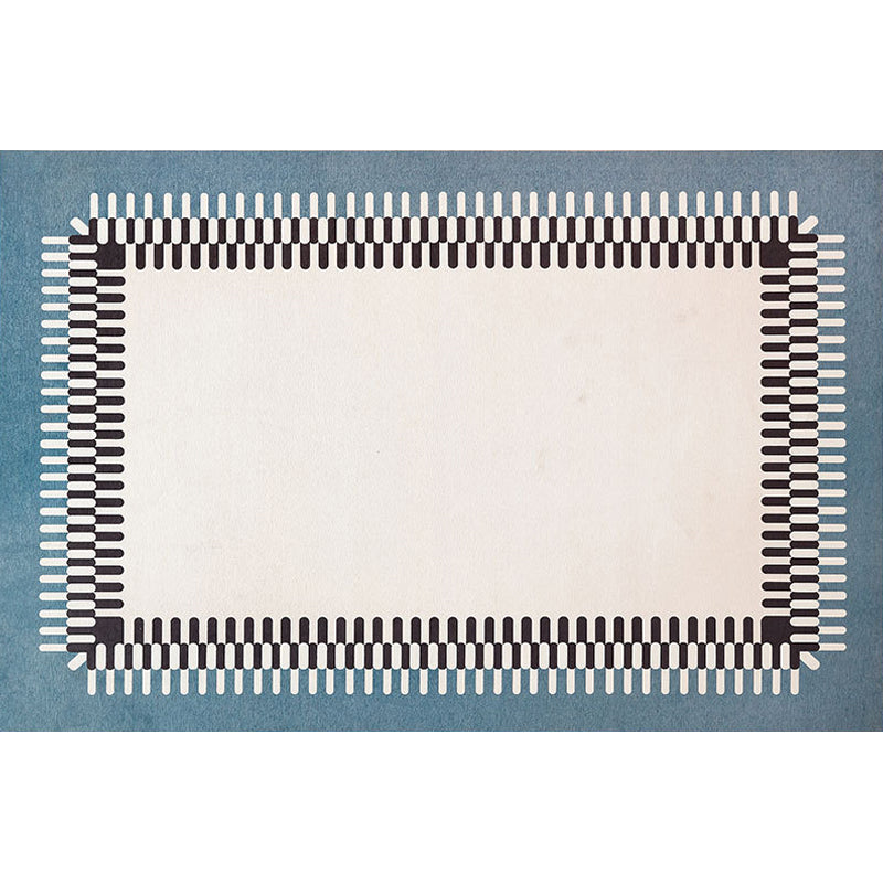 Pink Geometric Pattern Rug Polyester Modern Rug Pet Friendly Washable Non-Slip Area Rug for Living Room