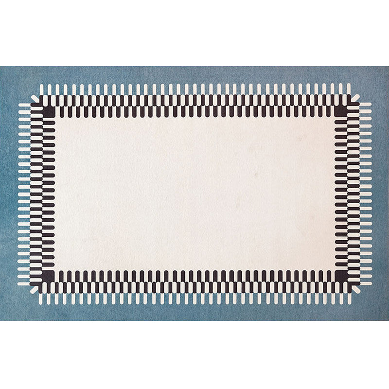 Geometric Pattern Rug Chenille Modern Rug Pet Friendly Washable Non-Slip Area Rug for Living Room