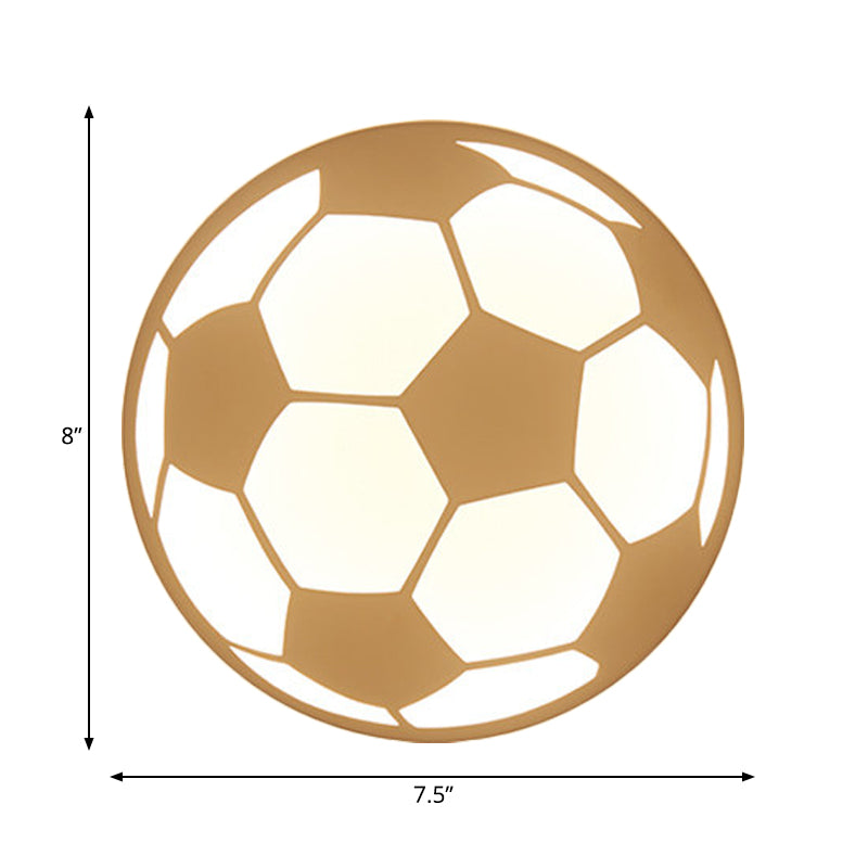 Flat Cartoon Shape Wall Light Modern Stylish Acrylic LED Wall Lamp in White for Stair