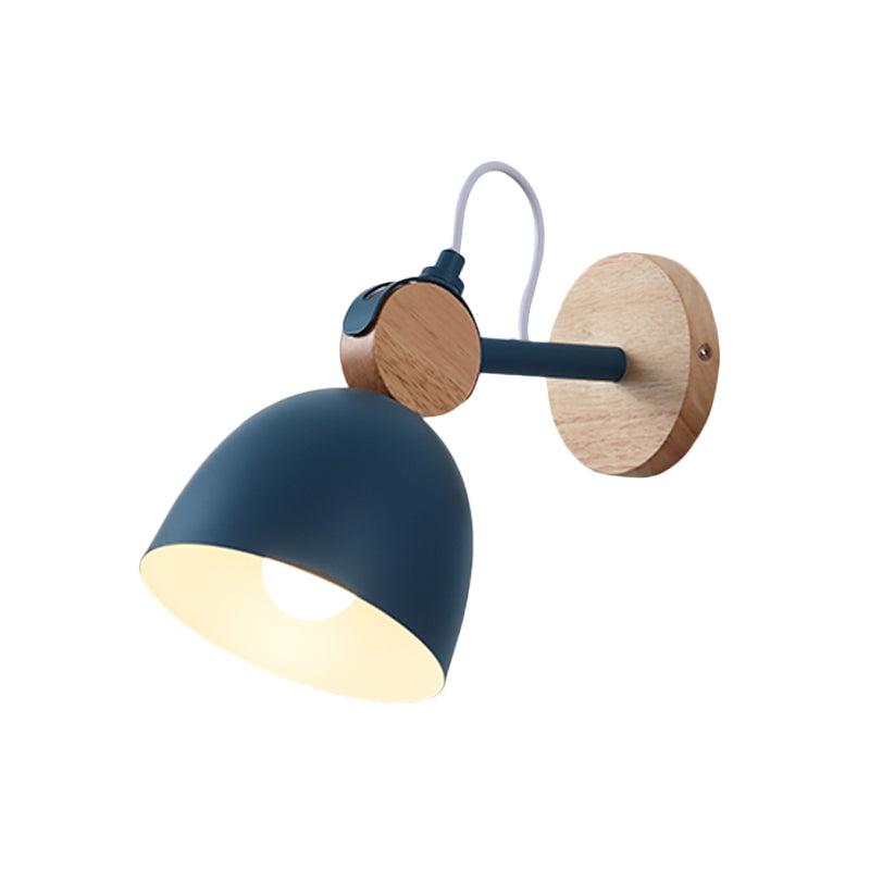 MOLTO MOLTO DOMA DOME SCONCE SOGGIORO ANGOLO REGOLABILE 1 Luce da parete in stile Nordico