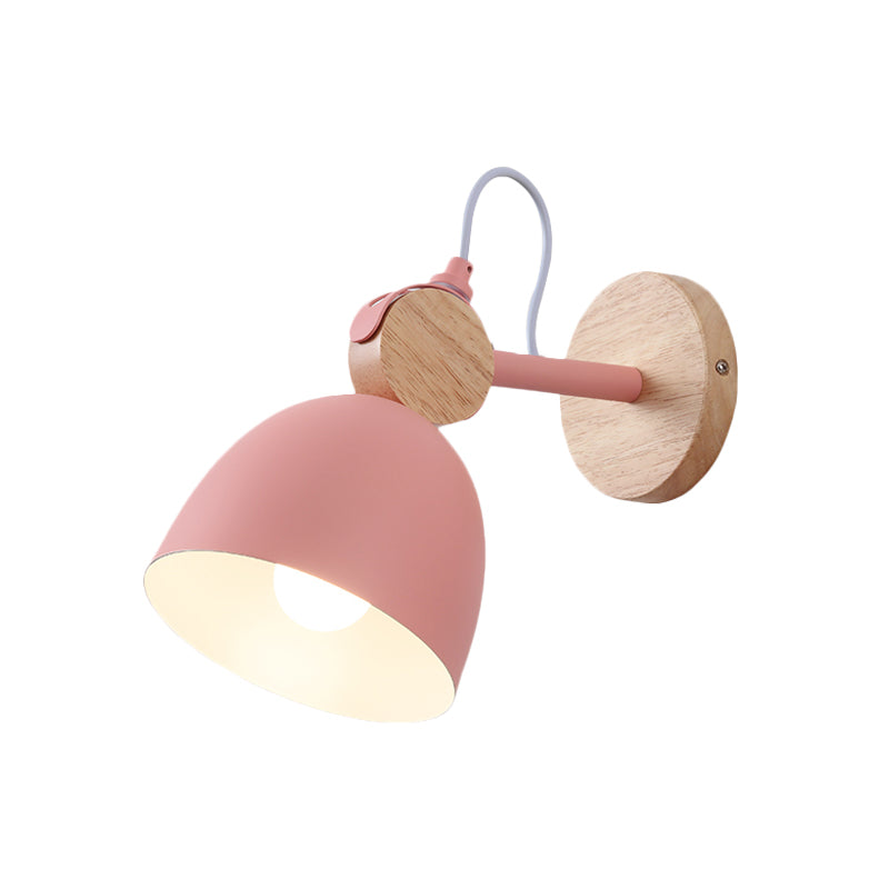 MOLTO MOLTO DOMA DOME SCONCE SOGGIORO ANGOLO REGOLABILE 1 Luce da parete in stile Nordico