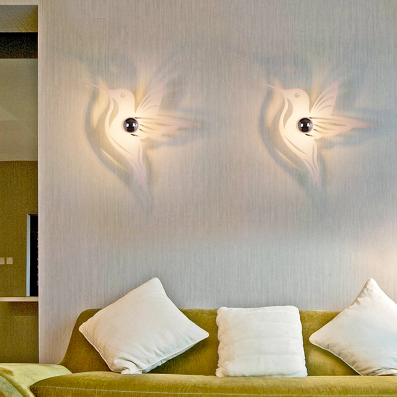 Forma da cartone animato in metallo Light One Light Modern Style Wall Sconce per Study Room