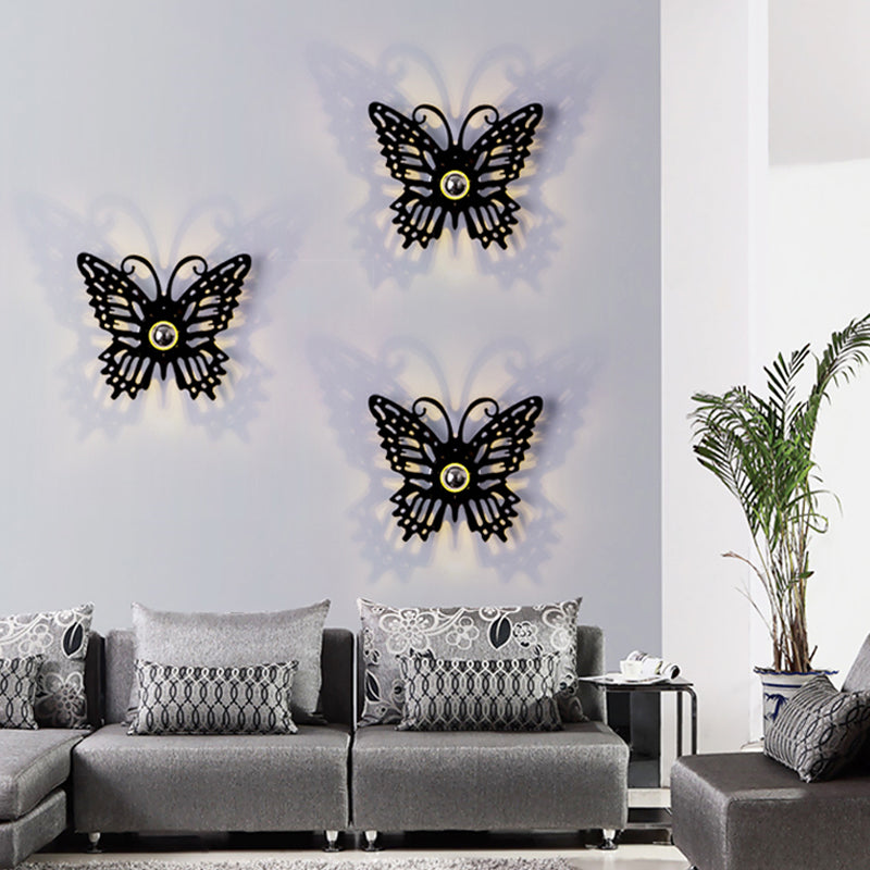 Forma da cartone animato in metallo Light One Light Modern Style Wall Sconce per Study Room