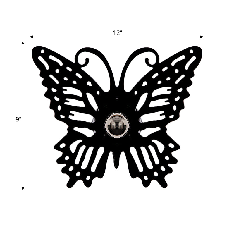 Forma da cartone animato in metallo Light One Light Modern Style Wall Sconce per Study Room