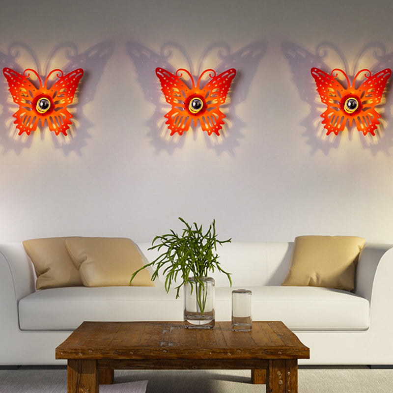 Forma da cartone animato in metallo Light One Light Modern Style Wall Sconce per Study Room