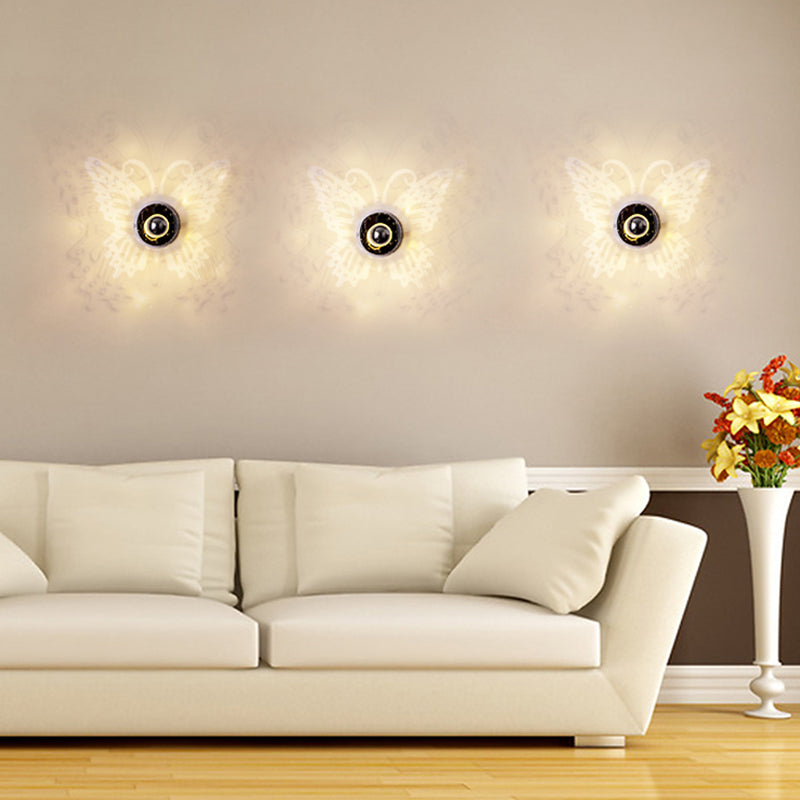 Forma da cartone animato in metallo Light One Light Modern Style Wall Sconce per Study Room