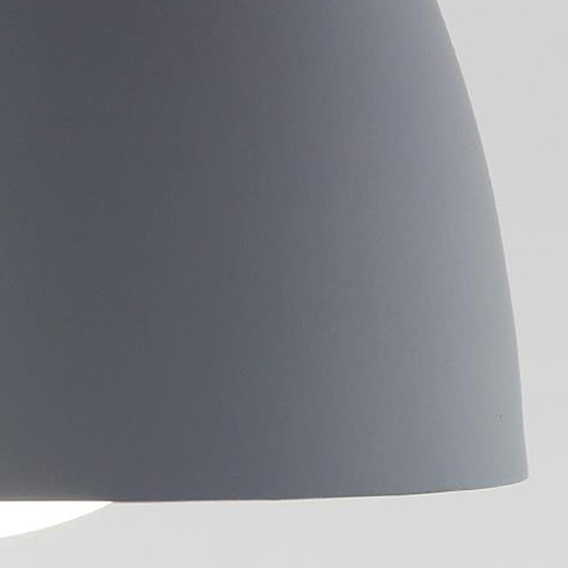 Forma de embudo de aluminio Suspension Light Study Room Café 6.5/10 pulgadas de ancho 1 Lámpara colgante contemporánea ligera