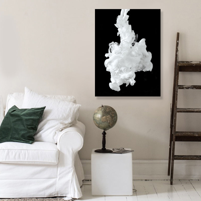 Pastelkleur eigentijds canvas print abstract patroon muur kunst decor voor salon
