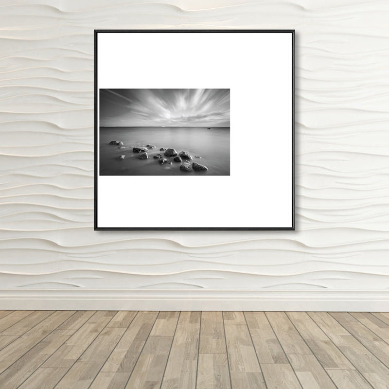 Dark Retro Wall Art Photographic Print Scenery Canvas for Bedroom, Multiple Size Options