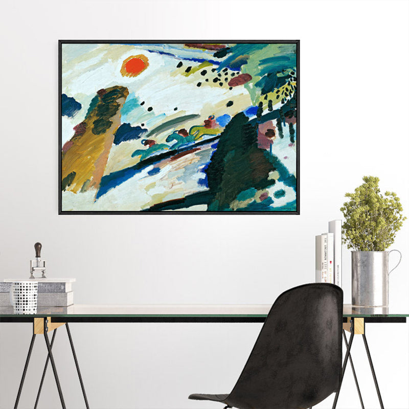 Peintures abstraites sur toile, couleur Pastel, décoration murale d'art contemporain pour salon