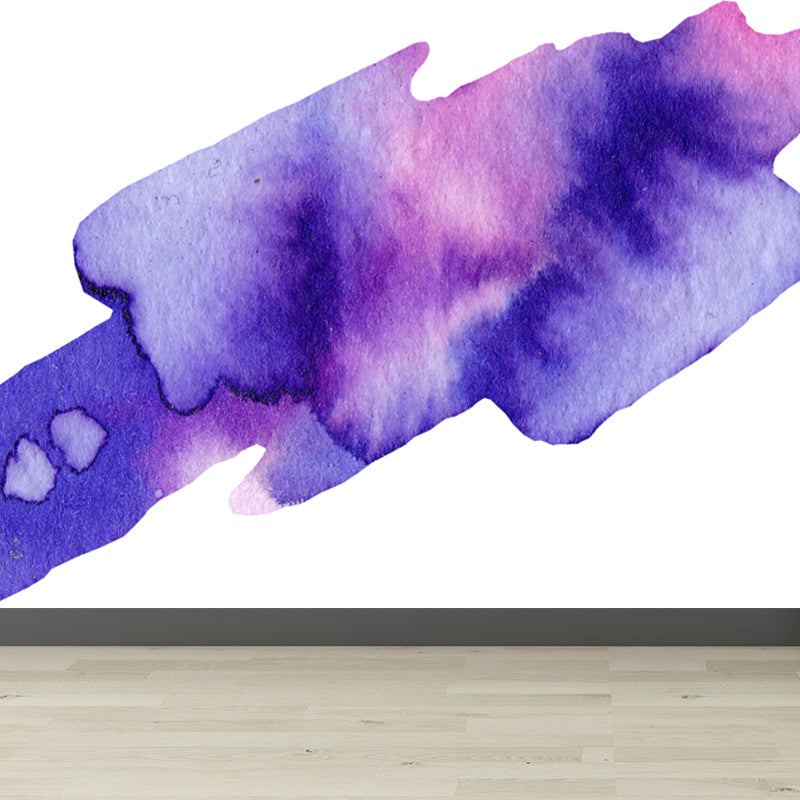 Outer Space Scenery Mural Wallpaper Contemporary Non-Woven Material Wall Covering