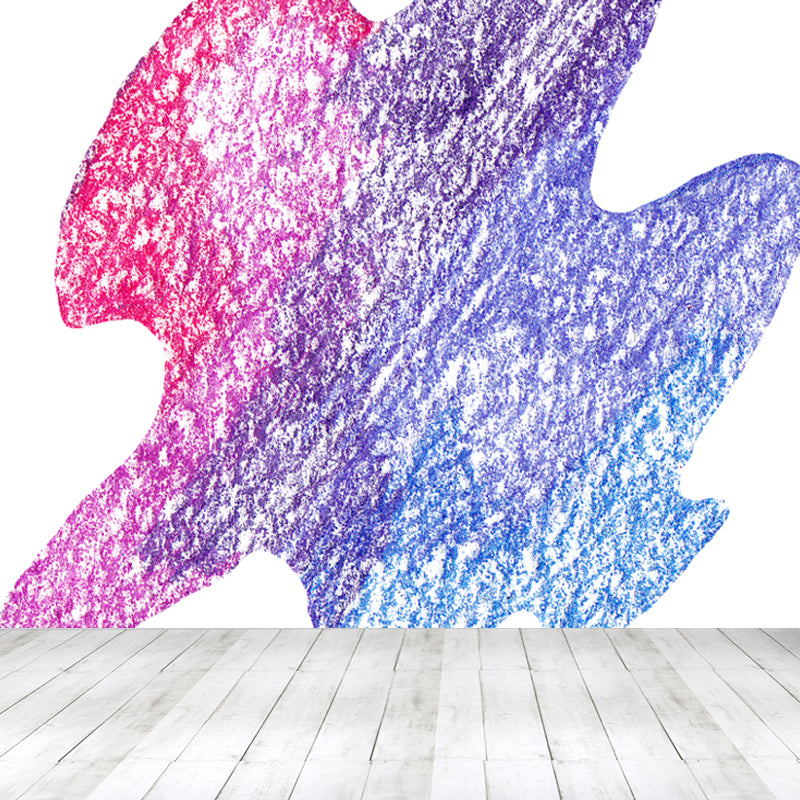 Outer Space Scenery Mural Wallpaper Contemporary Non-Woven Material Wall Covering