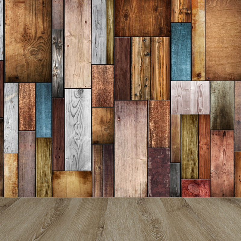 Papier peint Steampunk de couleur foncée, décoration murale à effet métallique pleine grandeur pour l'intérieur de la maison