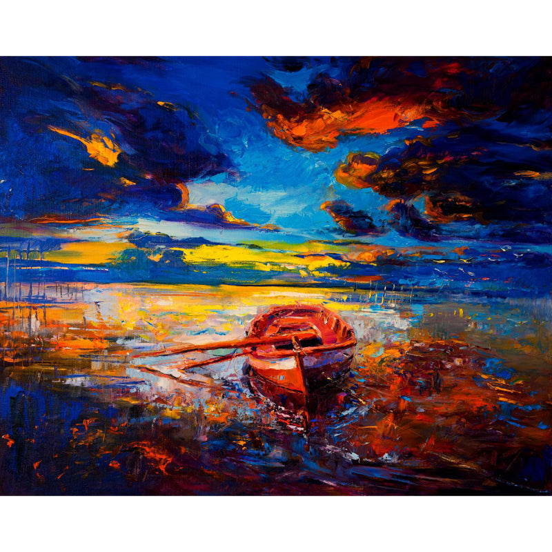 Classic Natural Landscape Scene Mural Wallpaper Pastel Color Fine Arts Wall Covering