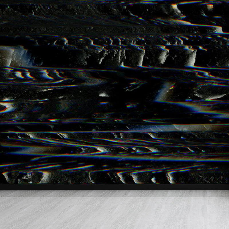 Illustration Style Abstract Mural Decal Giant Wall Decor for Dining Room, Personalize