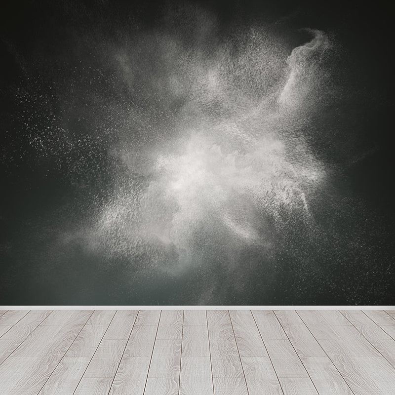Abstract Flying Dust Print Mural Wallpaper Modernism Non-Woven Wall Art for Living Room