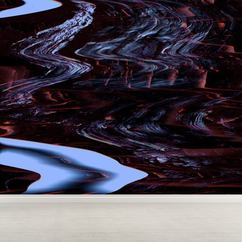 Big Abstract Pattern Mural Wallpaper Decorative Contemporary Dining Room Wall Art