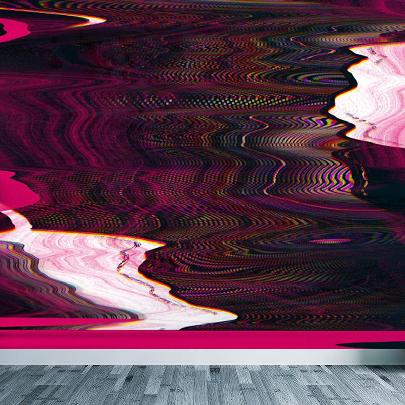 Big Abstract Pattern Mural Wallpaper Decorative Contemporary Dining Room Wall Art