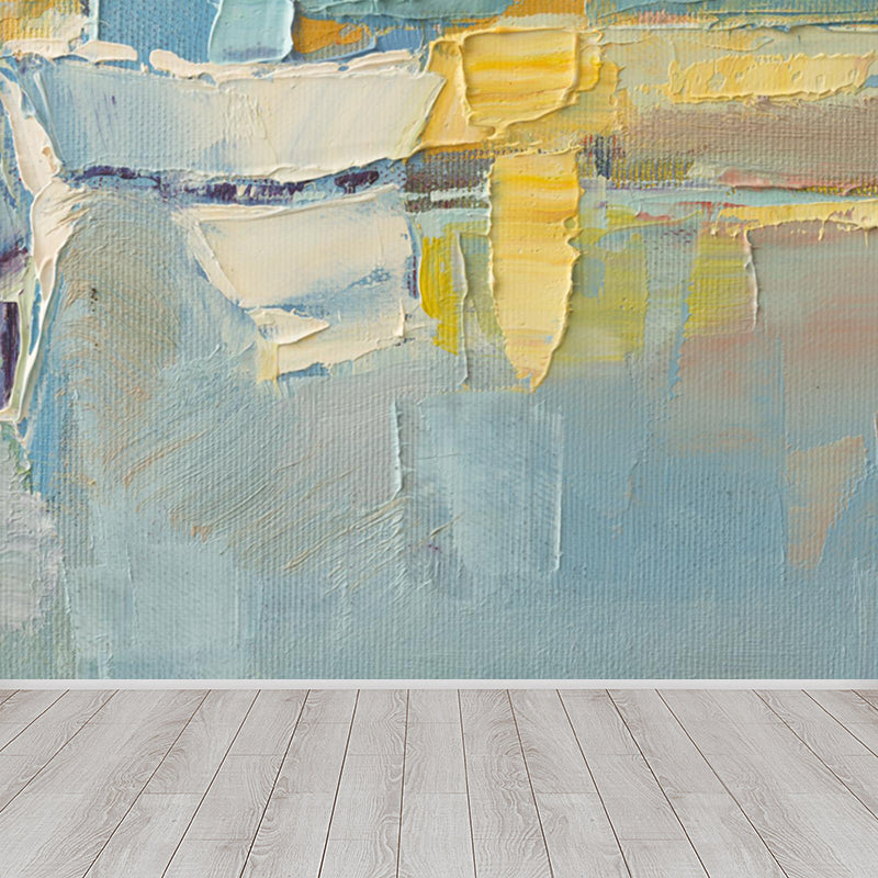 Klassische Ölgemälde-Wandmalerei in Pastellfarben, dekorative Wandkunst für das Wohnzimmer