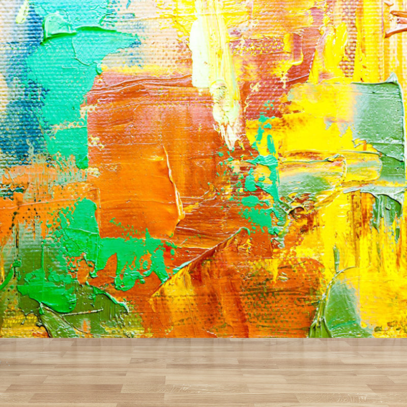 Klassische Ölgemälde-Wandmalerei in Pastellfarben, dekorative Wandkunst für das Wohnzimmer