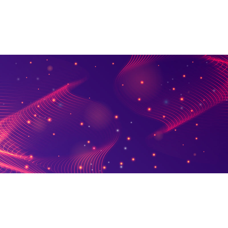 Moisture Resistant Abstract Mural Decal Modern Non-Woven Material Wall Covering, Custom Print