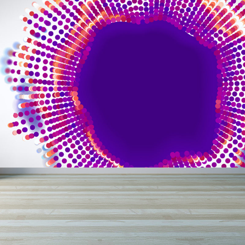 Science Fiction Halo Mural Wallpaper Dark Color House Interior Wall Art, Made to Measure