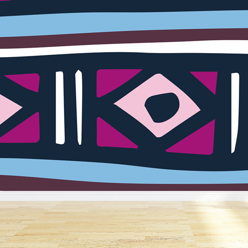 Extra Large Abstract Mural Light Color Non-Woven Wall Art for Indoor Decor, Customised