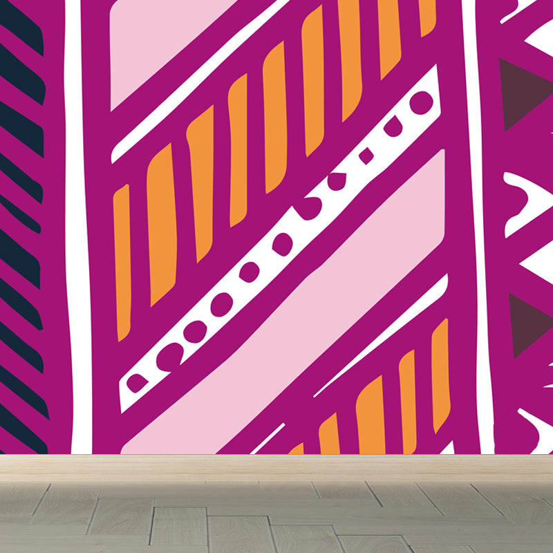 Abstract Mural Decal Modern Decorative Living Room Wall Covering, Custom Printed