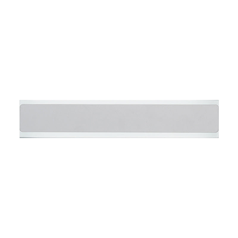 Idea illuminazione a parete a LED semplificata Minalismo Metal Bedchamber Wall Sconce Light in nero/bianco