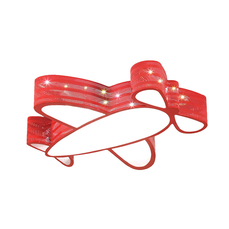 Plafonnier d'avion à hélice pour chambre d'enfants, luminaire de plafond en métal de Style dessin animé