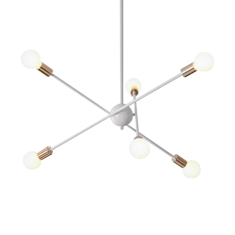 Metal Line Spark Chandelier eigentijds hanglamp voor keuken eetkamer