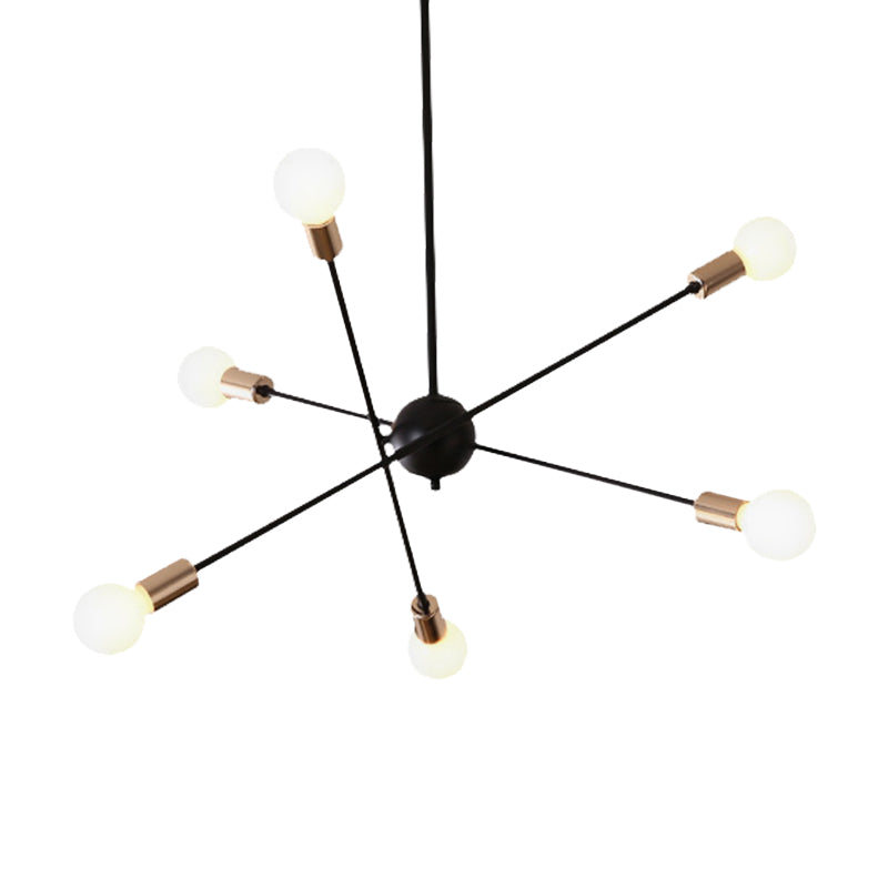 Metal Line Spark Chandelier eigentijds hanglamp voor keuken eetkamer