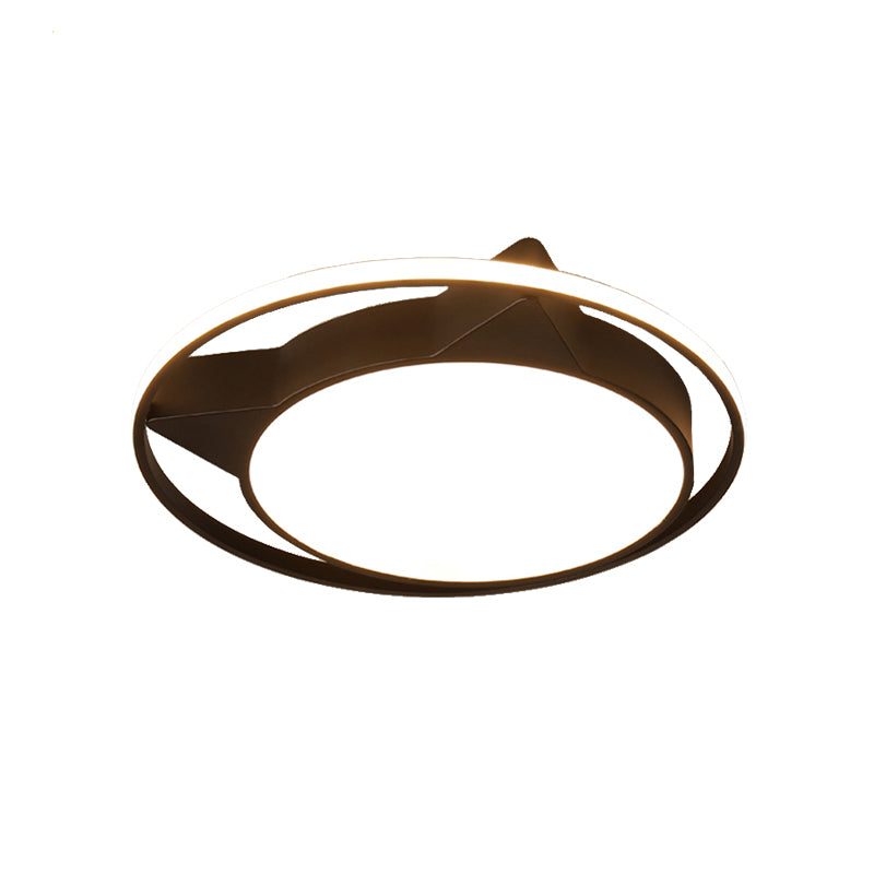 Chat encastré lumière adulte enfant chambre animaux acrylique plafonnier