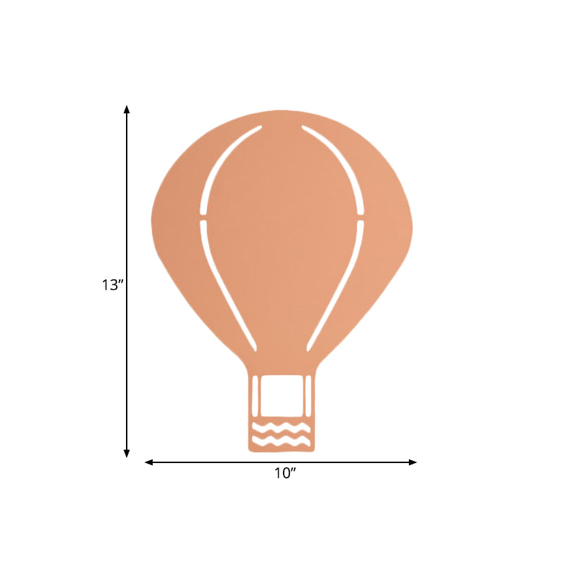 Bedroom Dining Room Wall Light Hot Air Balloon Metal 1 Light Creative Sconce Light