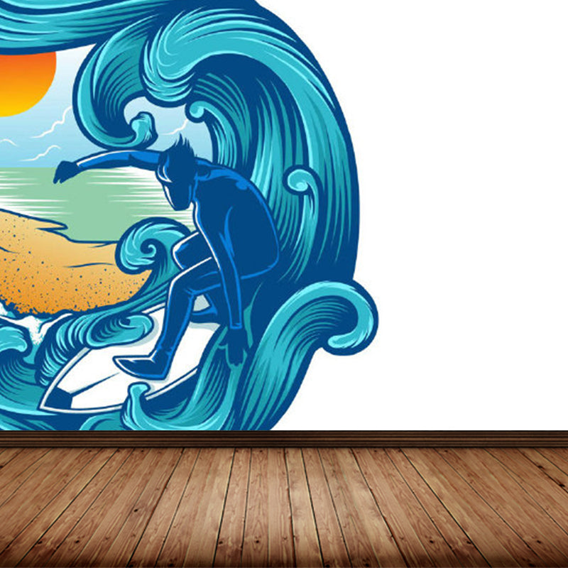 Illustration Magical Pattern Wall Mural Giant Wall Covering for Dining Room, Custom