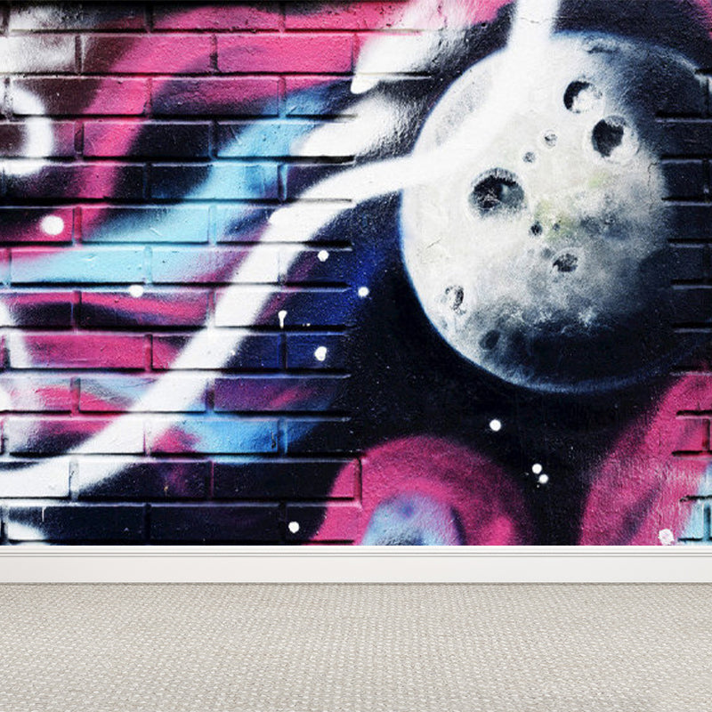 Non-Woven Decorative Wall Mural Modern Fashionable Pattern Wall Covering, Custom Printed