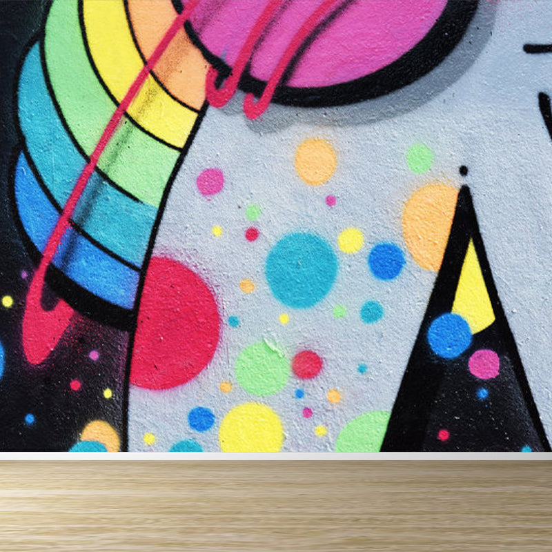 Non-Woven Decorative Wall Mural Modern Fashionable Pattern Wall Covering, Custom Printed