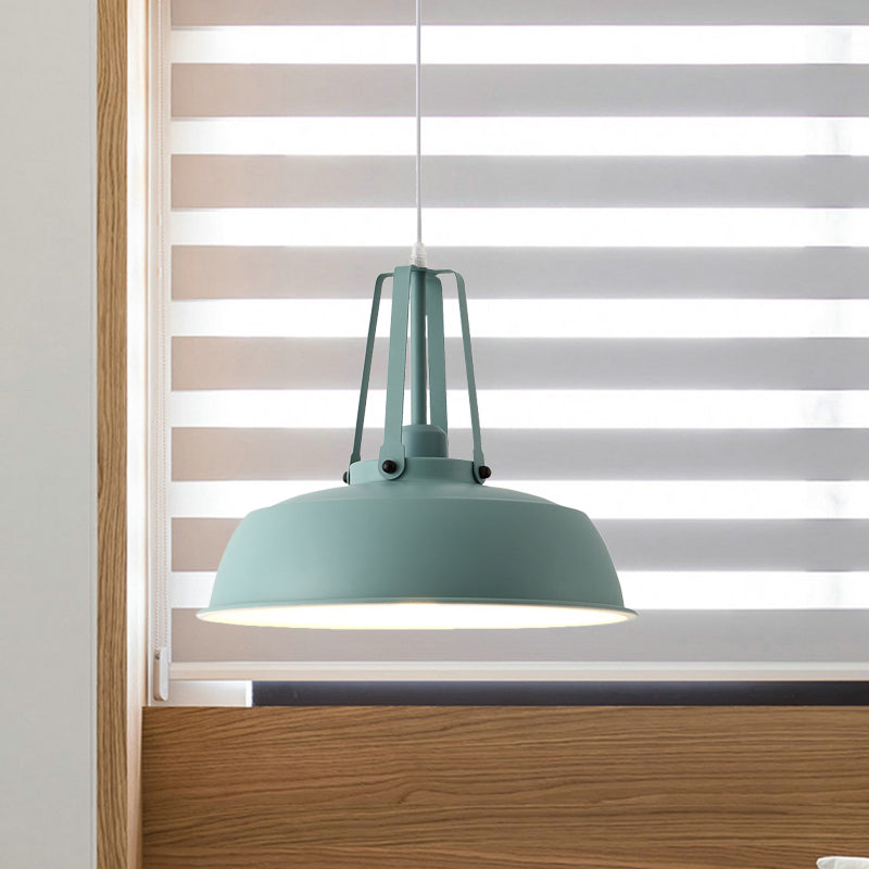 14 "/ 18" Dia digitale kit de lumière suspendue métal minimaliste 1 pendentif suspendu noir / blanc / gris