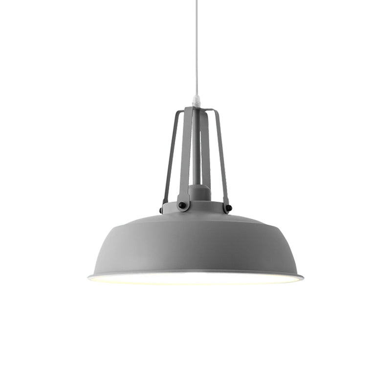 14 "/ 18" Dia digitale kit de lumière suspendue métal minimaliste 1 pendentif suspendu noir / blanc / gris