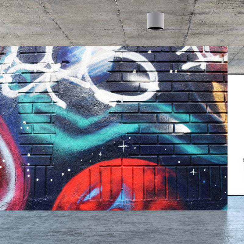 Autocollant Mural à motif artistique de couleur claire, pour décoration murale de salon moderne