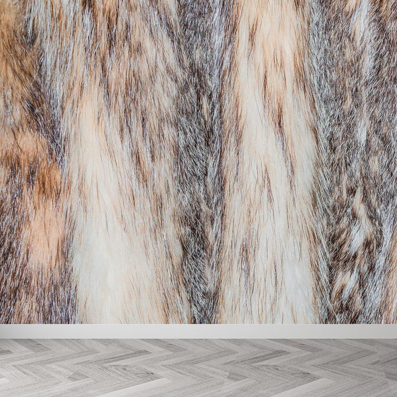 Modern Animal Print Wallpaper Mural Dark Color Living Room Wall Art, Made to Measure