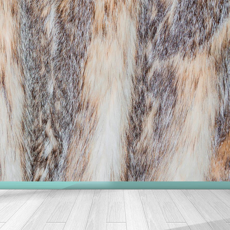 Modern Animal Print Wallpaper Mural Dark Color Living Room Wall Art, Made to Measure