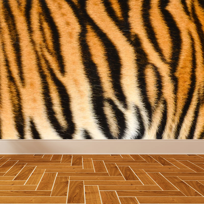 Wild Animal Skin Pattern Mural Modern Waterproof Boys Bedroom Wall Decor, Custom Size